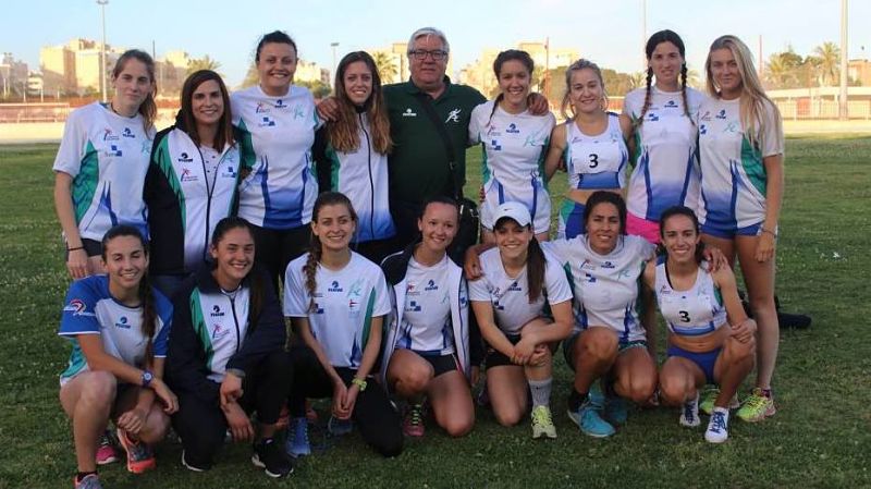 Equipo del Juventud Atlética Elche en el campeonato provincial de 2017