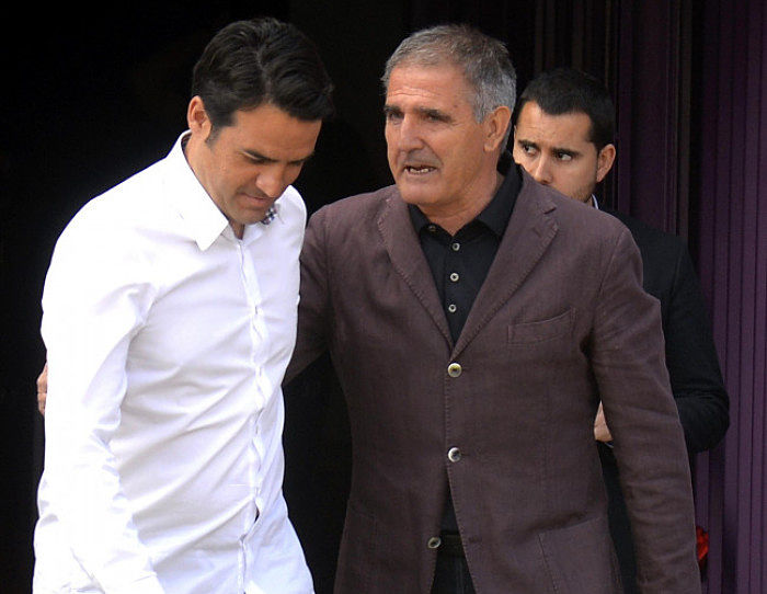 Los entrenadores de fútbol Alberto Toril y Paco Herrera / LFP
