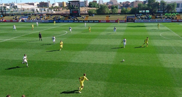 Partido entre Villarreal B y Elche / @JorgeSastriques