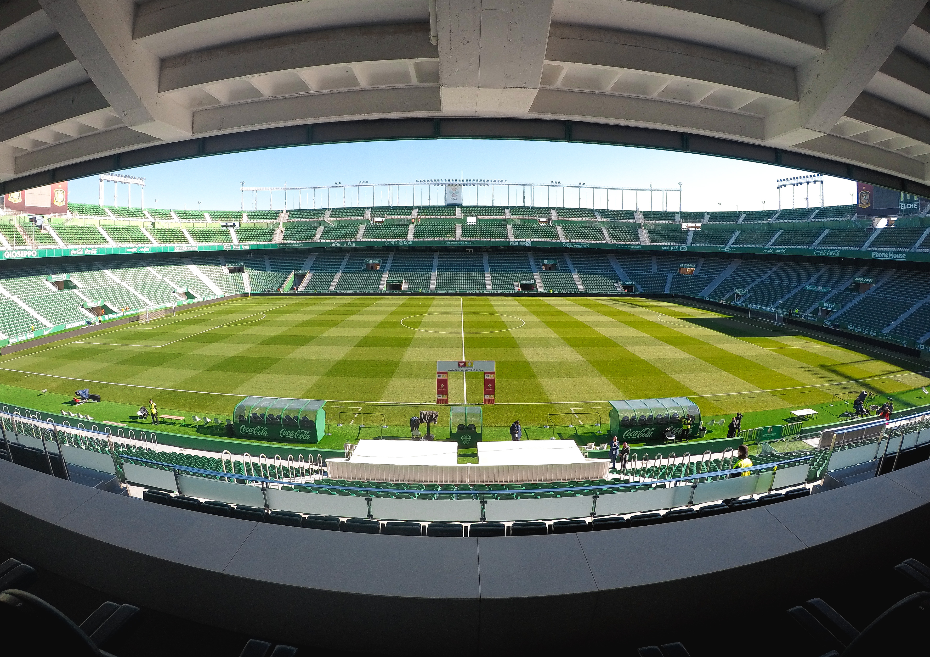 Panorámica del estadio Martínez Valero / Sonia Arcos - Elche CF