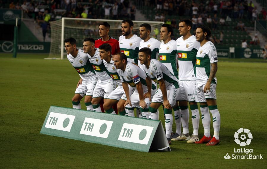 Once del Elche ante la Ponferradina / LFP