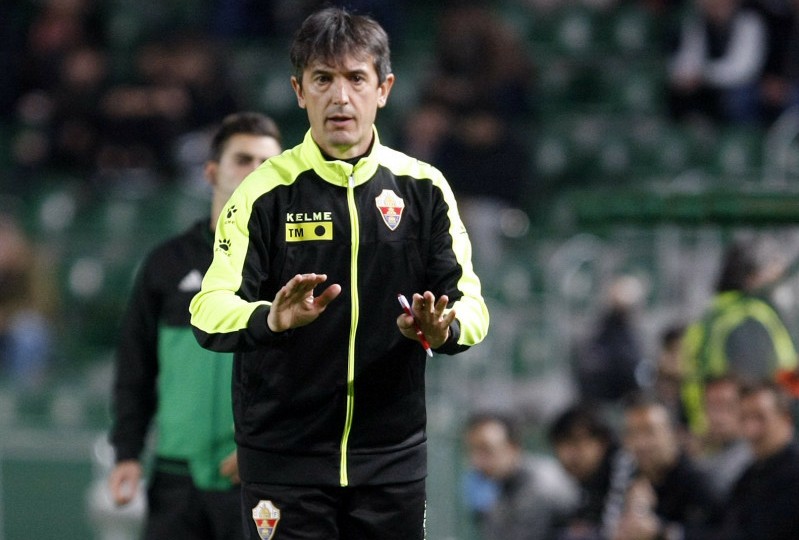 Pacheta durante un partido del Elche en el Martínez Valero / LFP