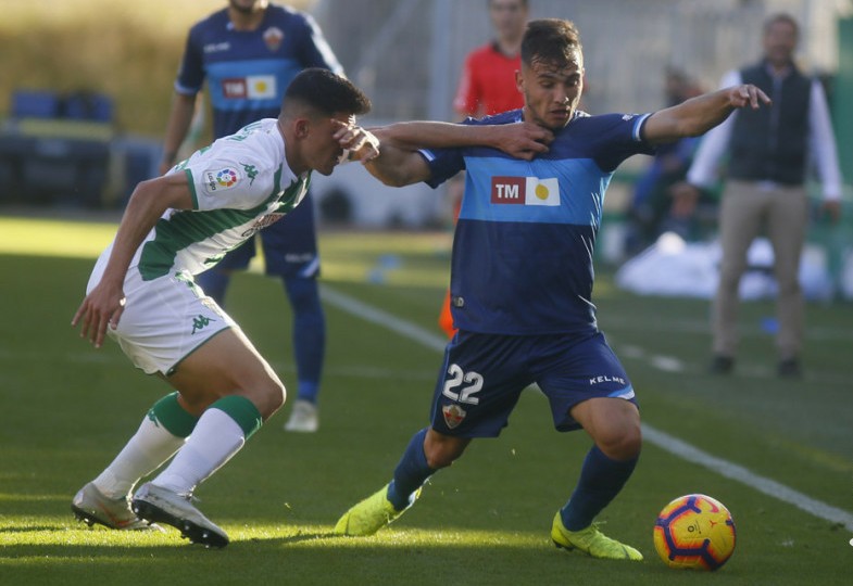 Partido entre Córdoba y Elche en el Nuevo Arcángel / LFP