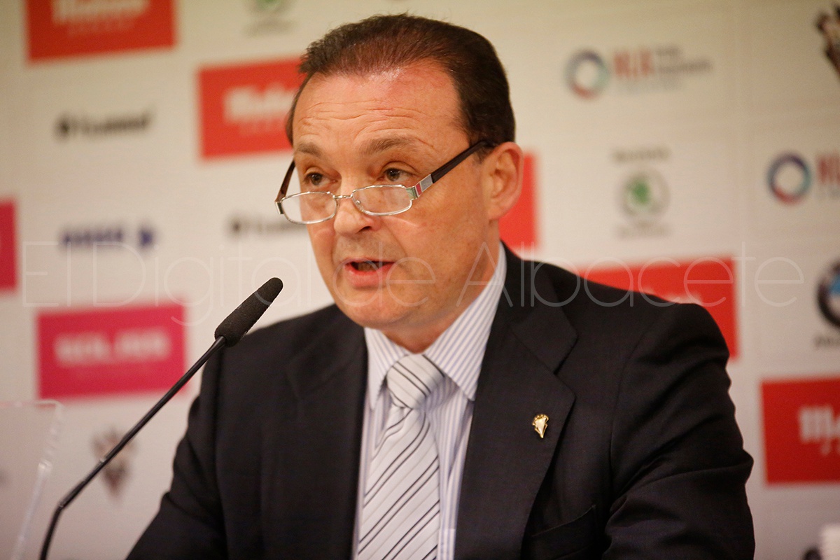 José Miguel Garrido en rueda de prensa / El Digital de Albacete