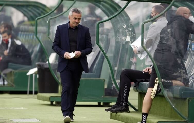 Fran Escribá, antes de dirigir al Elche ante el Sevilla / LaLiga