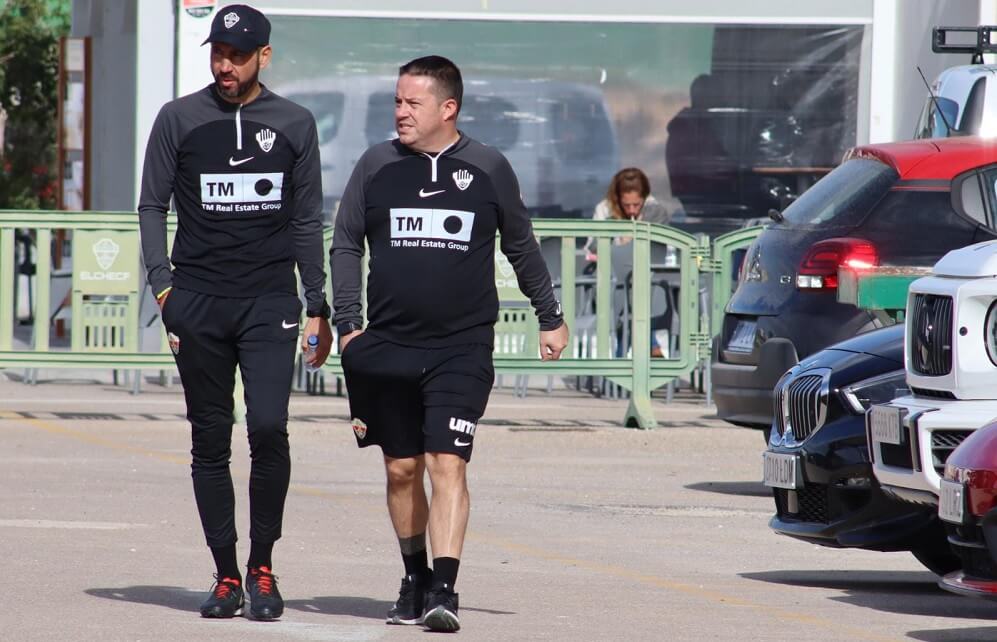 Pablo Machín, entrenador del Elche, en la temporada 22-23 / Luis Miguel Mora - Elchedirecto.com